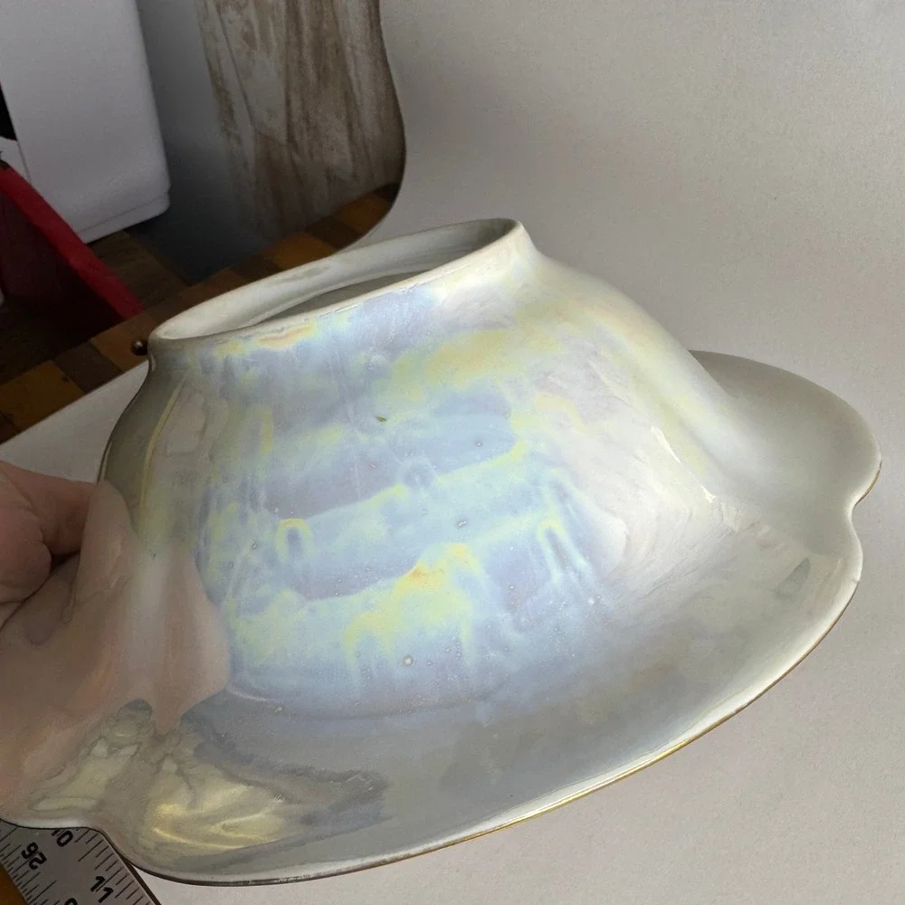 Vintage Japan Porcelain Lusterware‎ Bowl 9.5
